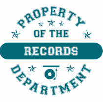 Property of the Records Department photo sculptures