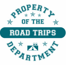 Property of the Road Trips Department photo sculptures