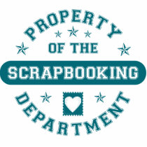Property of the Scrapbooking Department photo sculptures by itsallhot Property of the Scrapbooking Department photo sculptures