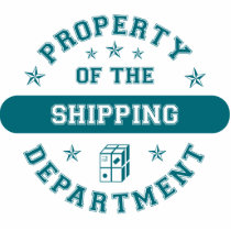 Property of the Shipping Department photo sculptures