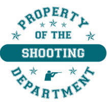 Property of the Shooting Department photo sculptures