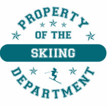 Property of the Skiing Department photo sculptures by itsallhot Property of the Skiing Department photo sculptures