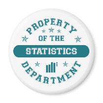 Property of the Statistics Department magnets