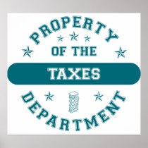 Property of the Taxes Department Print