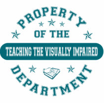 Property of the Teaching the Visually Impaired Dep Photo Cut Outs