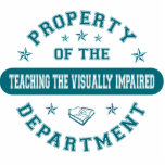 Property of the Teaching the Visually Impaired Dep Photo Cut Outs