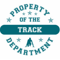 Property of the Track Department photo sculptures by itsallhot Property of the Track Department photo sculptures