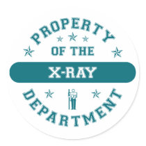 Property of the X-Ray Department stickers by itsallhot Property of the X-Ray Department stickers