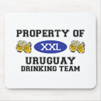 Property of Uruguay Drinking Team mousepads by dustin1175 Property of Uruguay Drinking Team mousepads