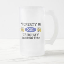 Property of Uruguay Drinking Team mugs by dustin1175 Property of Uruguay Drinking Team mugs