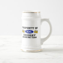 Property of Uruguay Drinking Team mugs by dustin1175 Property of Uruguay Drinking Team mugs