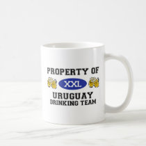 Property of Uruguay Drinking Team mugs by dustin1175 Property of Uruguay Drinking Team mugs
