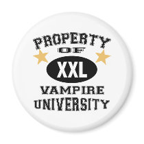 Property Of Vampire University Fridge Magnet