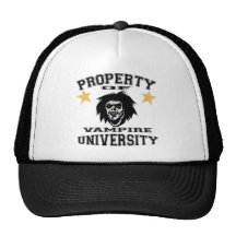 Property Of Vampire University Trucker Hat