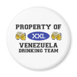 Property of Venezuela Drinking Team Fridge Magnet