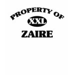 Property of ZAIRE t-shirts