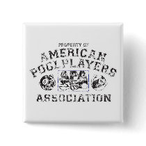 Propery of APA - Distressed Pinback Buttons