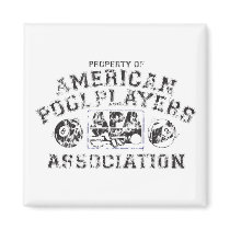 Propery of APA - Distressed Refrigerator Magnet