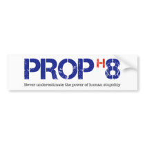 PropH8 bumper stickers