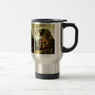 Prophet Balaam and the donkey by Rembrandt Coffee Mugs