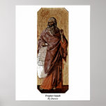 Prophet Isaiah By Duccio Posters