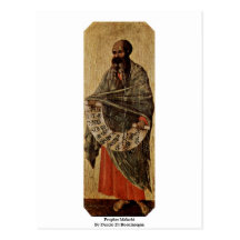 Prophet Malachi By Duccio Di Buoninsegna Post Cards