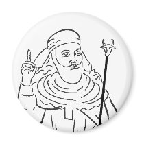 Prophet Zoroaster Magnet