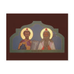 Prophets Moses and Aaron Prayer Card postcards