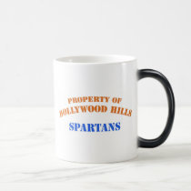 Propiedad de Hollywood Hills Spartans tazas