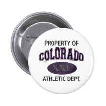 PROPIEDAD DEL DEPARTAMENTO ATLÉTICO DE COLORADO PINS