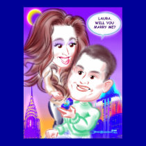 Proposal Caricature Print 13a posters