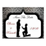 Proposal Gay Wedding Save-the-Date Postcards postcards