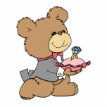 proposal or ring bearer teddy bear design photo cutouts