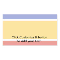 Proposed The United Cyprus Republic flag Business Card