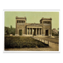 Propylaea, Munich, Bavaria, Germany rare Photochro Postcards