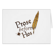Prose before Hos Cards