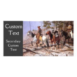 Prospecting for Cattle Range Photo Card