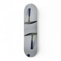 Prospector's hammer skate board deck