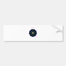 Prosperity Mandala Bumper Sticker
