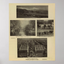 Prosperity, plenty in Oregon Poster
