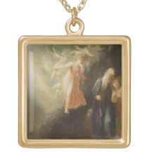 Prospero, Miranda and Ariel, from 'The Tempest', c Pendants