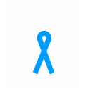 prostate blue ribbon upright t-shirts by In_a_Nutshell prostate blue ribbon upright t-shirts