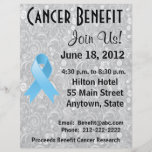 Prostate Cancer Awareness Benefit  Floral Flyer
