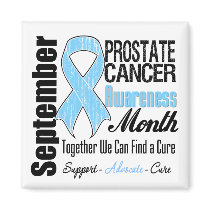 Prostate Cancer Awareness Month Distressed Ribbon magnets by cancerapparel Prostate Cancer Awareness Month Distressed Ribbon magnets