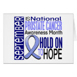 Prostate Cancer Awareness Month Ribbon I2 1.4 Greeting Cards
