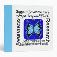 Prostate Cancer Butterfly Inspirations Binder