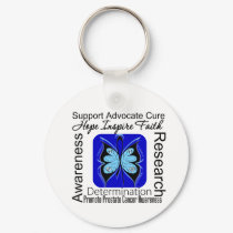 Prostate Cancer Butterfly Inspirations keychains