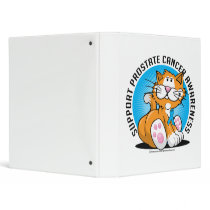 Prostate Cancer Cat binders by fightcancertees Prostate Cancer Cat binders