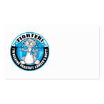 Prostate Cancer Cat Fighter Business Card