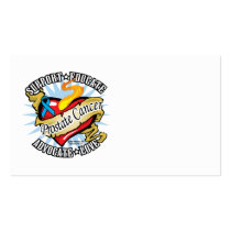 Prostate Cancer Classic Heart Business Card